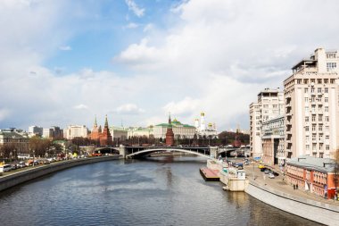 Moskova Kremlin mimari topluluğu görünümünü