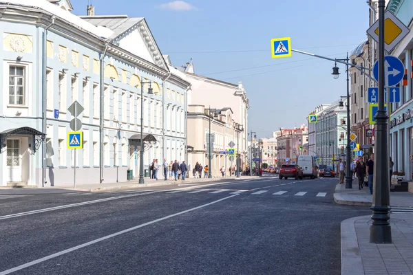 Rusia, Moscú, calle Sretenka — Foto de Stock