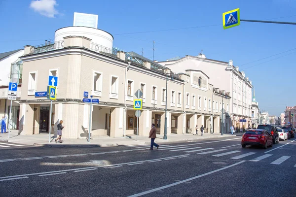 Rusia, Moscú, calle Sretenka — Foto de Stock