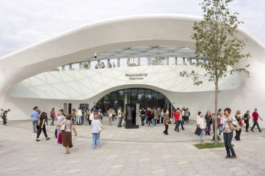 Rusya, Moskova: Peyzaj Park Zaryadye