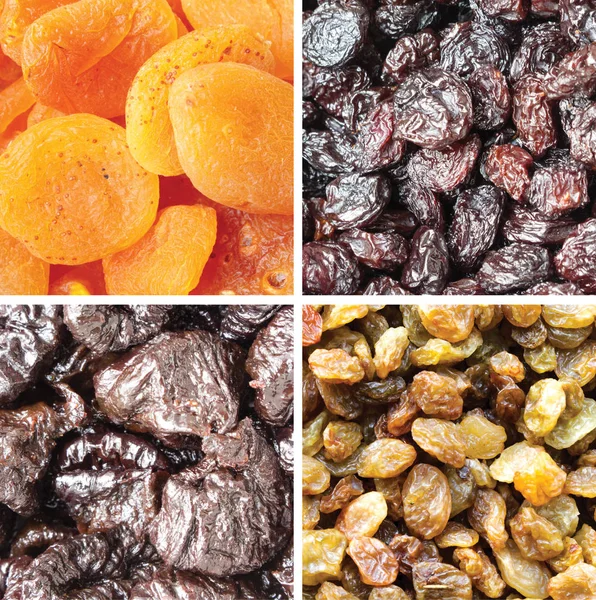 collage of dry fruits