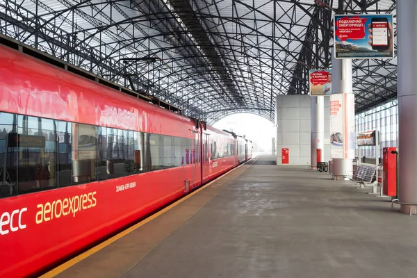 Rusya, Moskova: Belorussky Tren İstasyonu'ndan Aeroexpress s