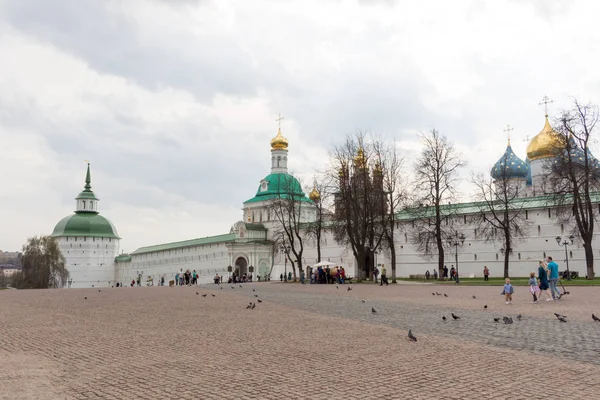 Russia Sergiev Posad May 2018 Monastery Walls Trinity Sergius Lavra — Stock Photo, Image