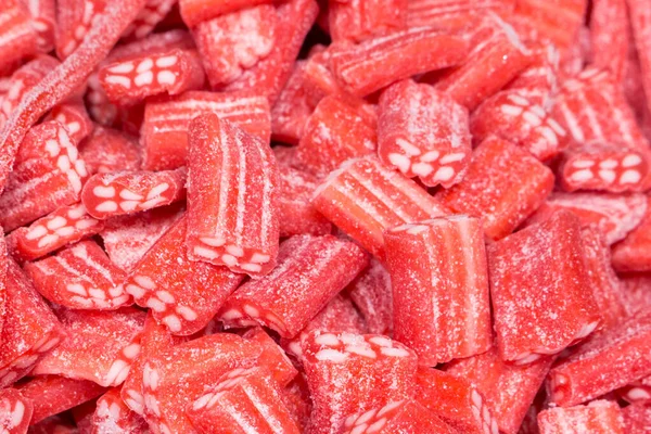 Fruktgelé Strött Med Socker Sötsaker Dessert Barndelikatess — Stockfoto