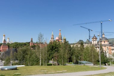 Moskova, Rusya, Peyzaj Parkı Zaryadye