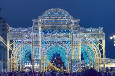 Rusya, Moskova, 2020: Yeni Yıl Kutlaması