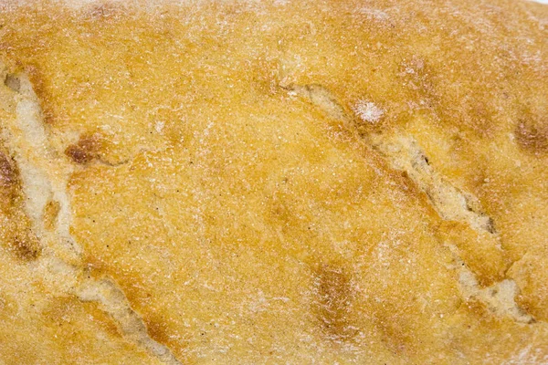 Chiabata Bread Bun Closeup Background — Stock Photo, Image