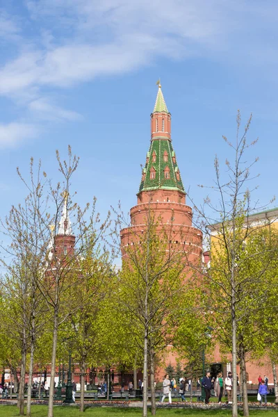 Russia Moscow May 2017 Alexander Garden Kremlin — Stock Photo, Image