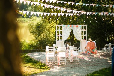 Düğün töreni düğün masaya