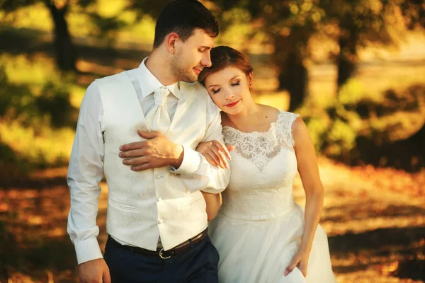 La adorable pareja enamorada — Foto de Stock