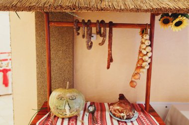 Sosis ve saussages bir etnik tarzı görev