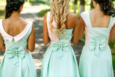 Güzel nedime buketleri ile 