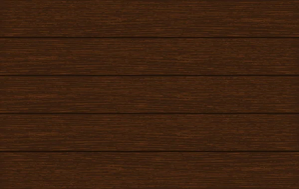 Wood texture. Natural Dark Wooden Background. Stock vector. Flat design. — Stock Vector