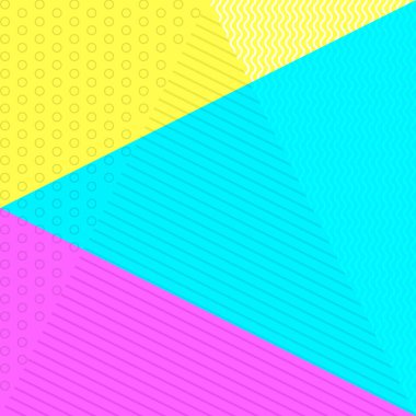 Tasarımınız için parlak serin geometrik arka planlar. Afiş, posterlerini açmaları, posterler, el ilanları vb için uygulanabilir. Hisse senedi vektör.