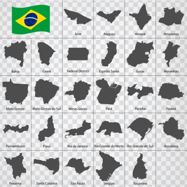 2d Geolocation of  Germany 16 signs clipart