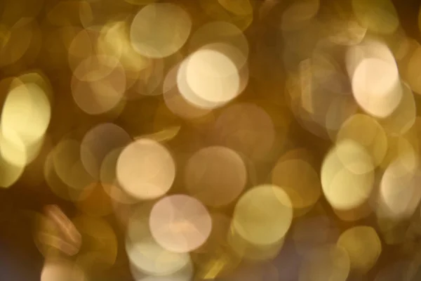 Golden Vacances Abstrait Paillettes Fond Déconcentré Bokeh Flou — Photo