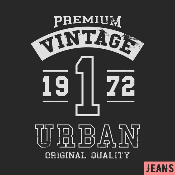 Selo Vintage Premium —  Vetores de Stock
