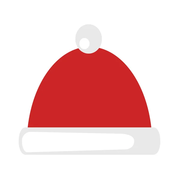 Karácsonyi Santa Claus kalap — Stock Vector