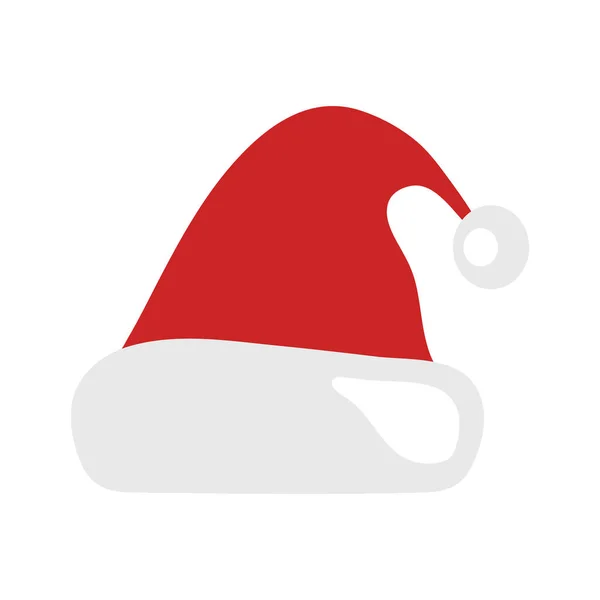 Chapeau de Noël Père Noël — Image vectorielle