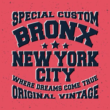 Bronx vintage damgası
