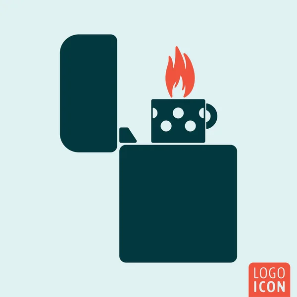 Lighter icon isolated