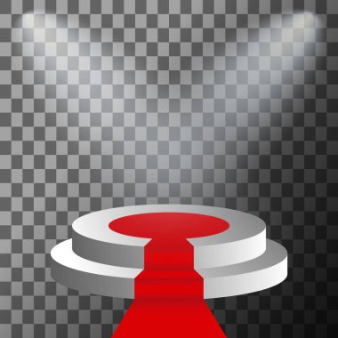 Işıklı 3d Sahne Podyum