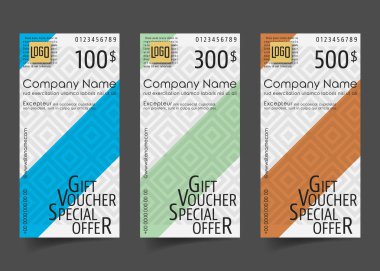 Hediye çeki şablonu