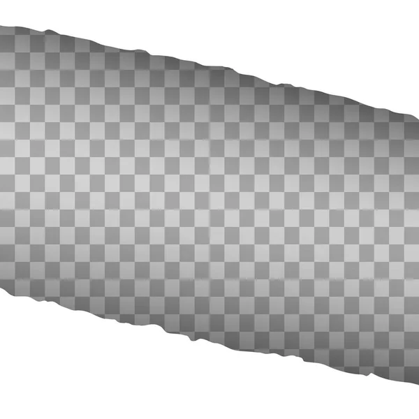 Kağıt üzerinde şeffaf arka plan sökük — Stok Vektör