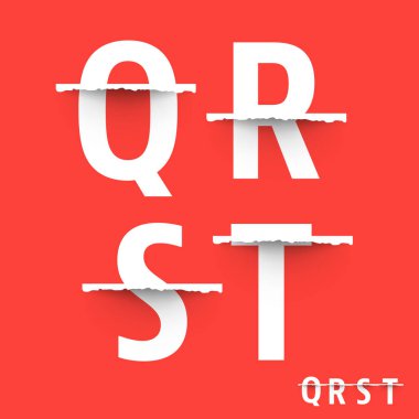 Alfabe yazı şablonu