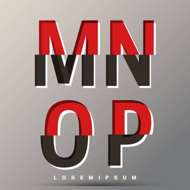 Alfabe yazı şablonu