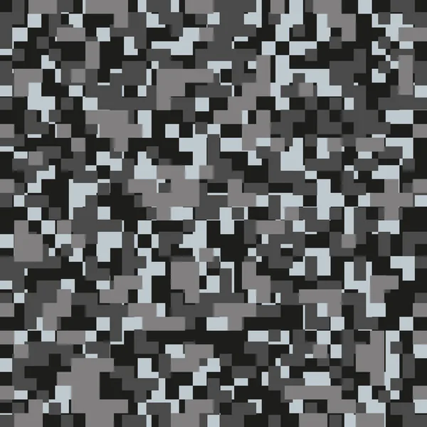 Patrón de color sin costura Pixel — Vector de stock