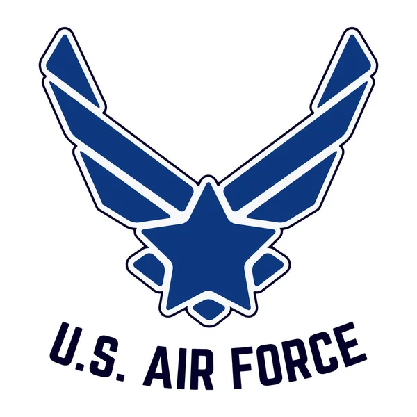 US Air Force vintage t-shirt selo —  Vetores de Stock