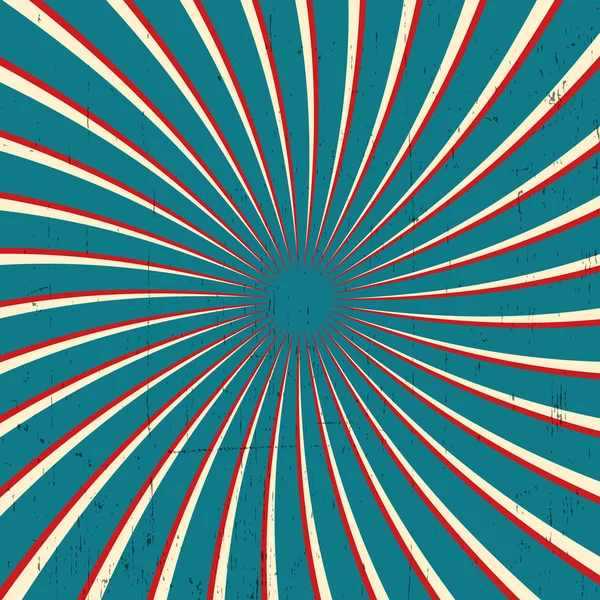 Fundal de raze spirale colorate — Vector de stoc