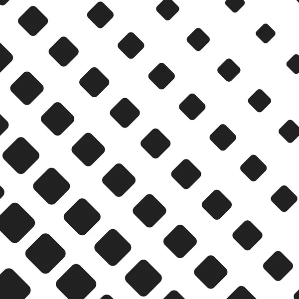 Templat pola persegi hitam - Stok Vektor