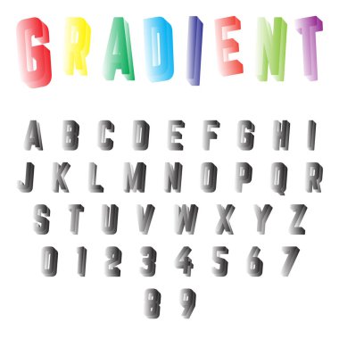 Alfabe yazı şablonu