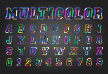 Alfabe yazı şablonu