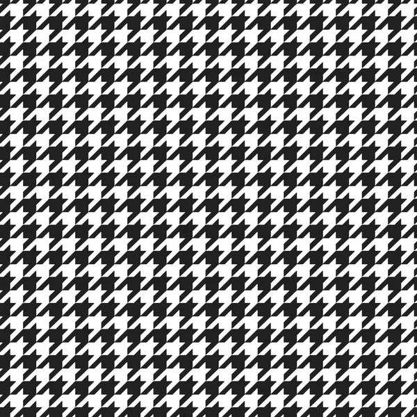 Padrão xadrez Houndstooth — Vetor de Stock