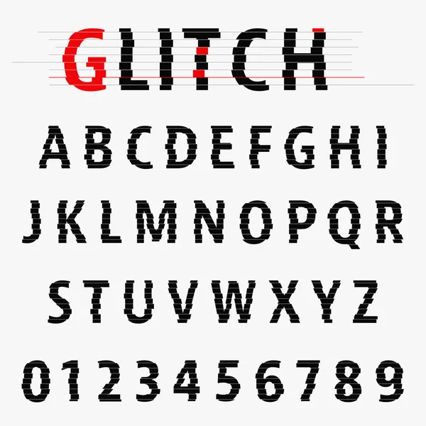 字母字体模板 — 图库矢量图片
