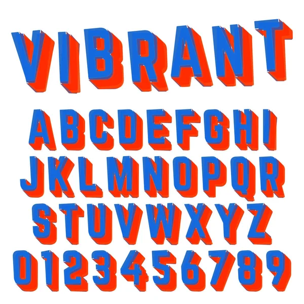 Дизайн шрифта алфавита — стоковый вектор