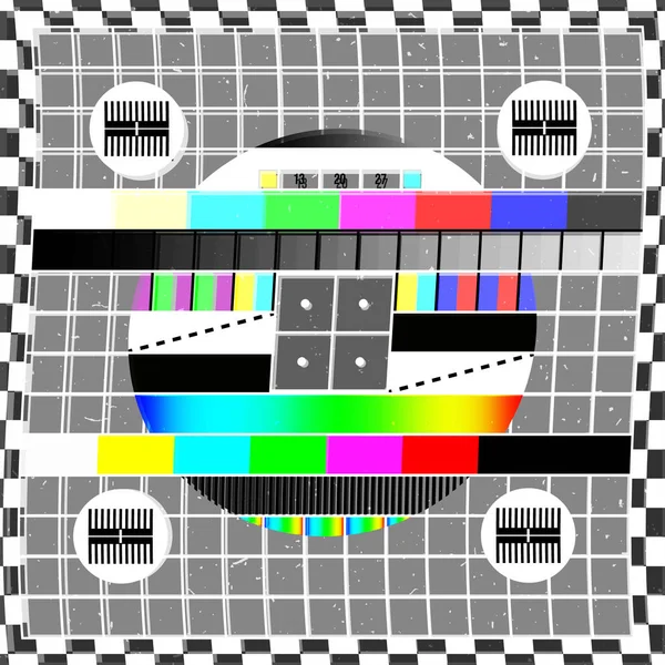 Glitch design - fără ecran TV de semnal — Vector de stoc