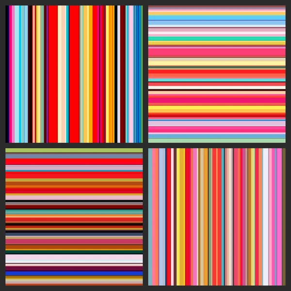 Conjunto de líneas de color — Archivo Imágenes Vectoriales