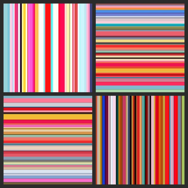 Ensemble de lignes de couleur fond — Image vectorielle