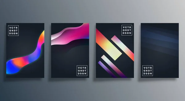 Barevný gradient textury design pro tapety, leták, plakát, obal brožury, pozadí, karty, typografie nebo jiné tiskařské výrobky. Vektorová ilustrace — Stockový vektor