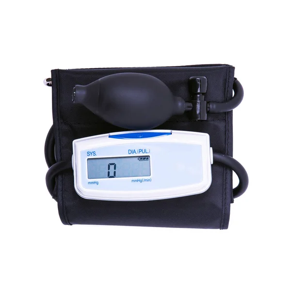 A vérnyomás vérnyomásmérő mérése — Stock Fotó