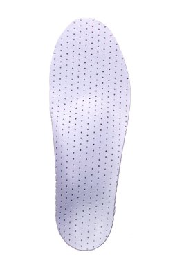 Beyaz arka plan üzerinde ortopedik tabanlık