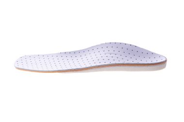 Beyaz arka plan üzerinde ortopedik tabanlık