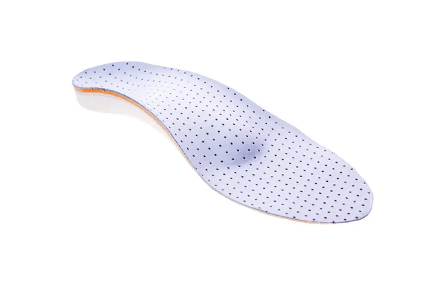 Beyaz arka plan üzerinde ortopedik tabanlık