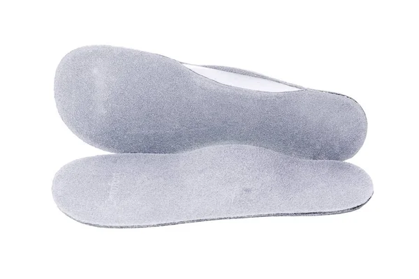 白い背景の整形外科靴の中敷 — ストック写真