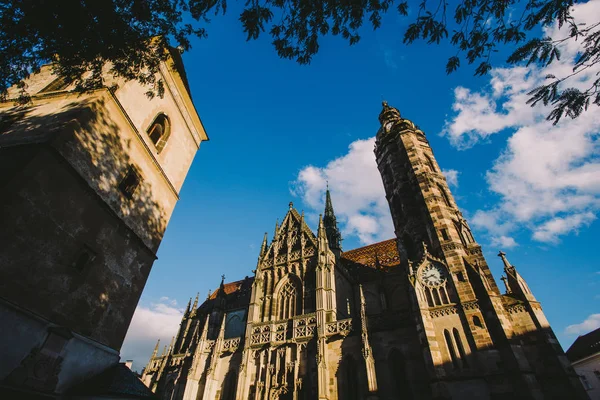 Slowakei, Kosice am 14. Juli 2016: Kosice Stadt an einem heißen Sommertag — Stockfoto