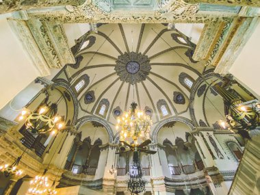 Küçük Ayasofya Camii, İstanbul, Türkiye 'de Kucuk Aya Sofya olarak da bilinir. Eski Bizans Azizler Kilisesi Sergius ve Bacchus. Kucuk ayasofya